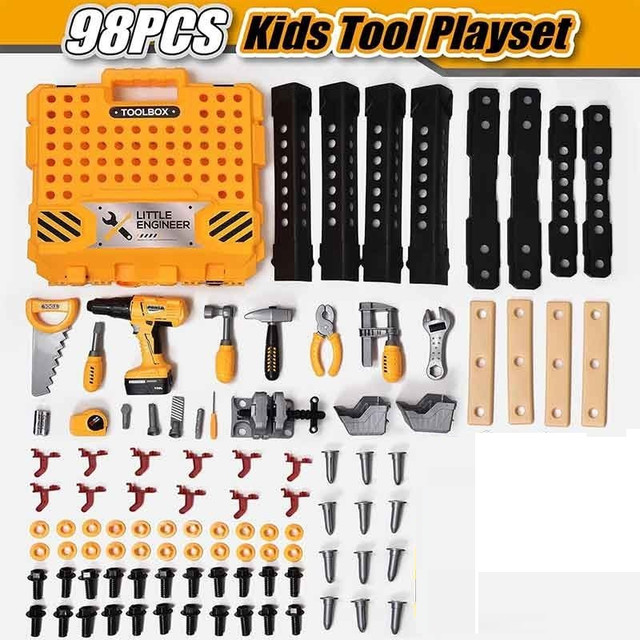Дитячі інструменти у валізі