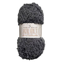 Nako JULIET (Нако Джульєт) № 13776 темно-сірий (Напіввовняна пряжа, нитки для в'язання)