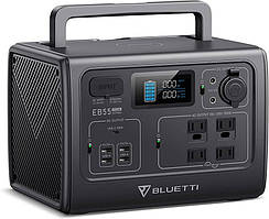 Зарядна станція BLUETTI PowerOak EB55 700W (EB55) станція заряду, 537 Вт*год, для котлів, для смартфонів, LiFePo4, 700 Вт, сонячна
