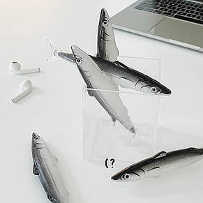 Ручка Рибка NS-03 синя, фото 3