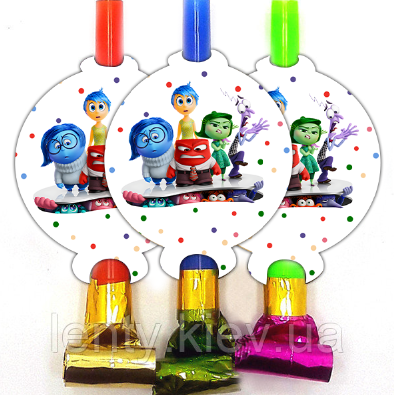 Язички - гудки і "Думками навиворіт. Головоломка" (5 шт./уп.)