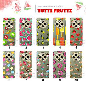 Ультратонкий прозорий чохол з малюнком для Xiaomi Redmi 14C / Poco C75 (80 дизайнів)