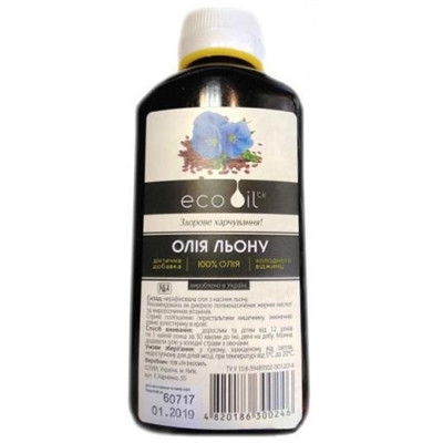 Олія льону 200мл, фото 1