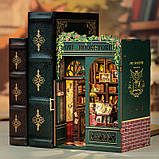 Бук Нук Книгарня Сова Book Nook Owl Bookstore SD-02 Інтер'єрний конструктор 3D Румбокс, фото 10