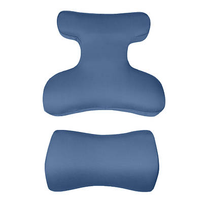 Комплект BEAUTY SET - ортопедичних подушок для сну на животі (Face Pillow №1 & Roller Pillow №2) тенсел смальта
