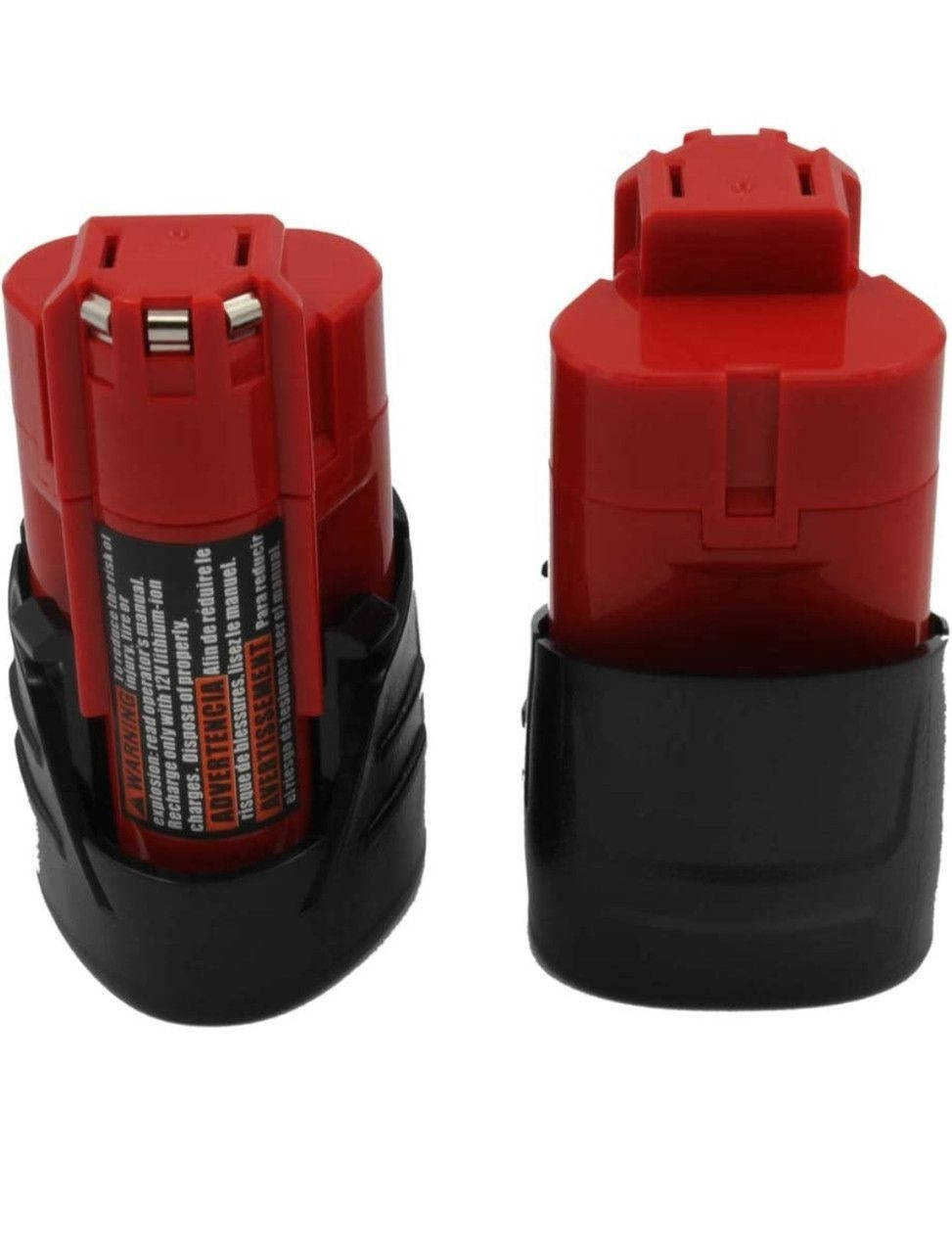 

Сменный аккумулятор 2 шт для ударного шуруповерта Milwaukee M12 48-11-2401 48-11-2402 C12 B C12 BX и др.