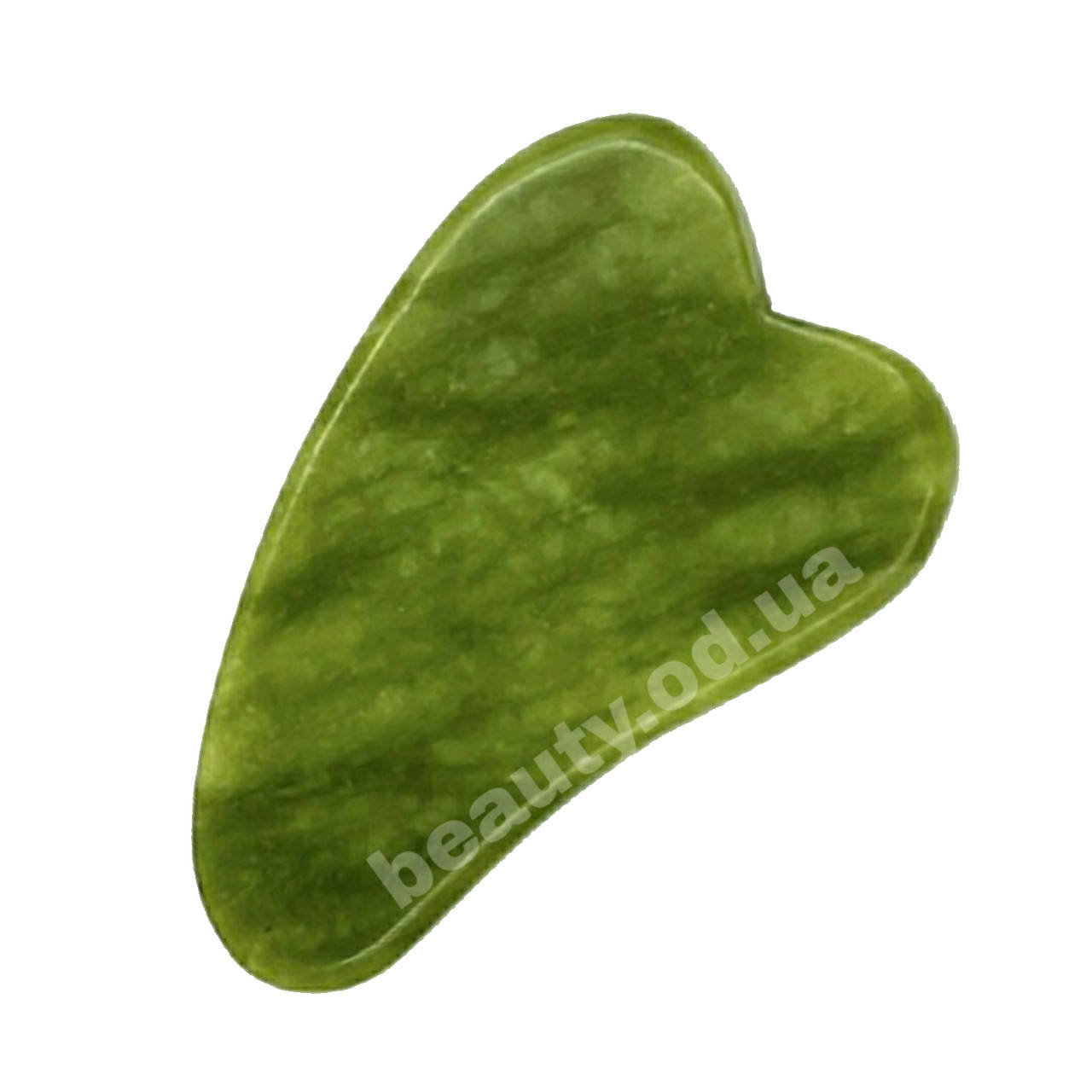 

Скребок "ГуаШа" нефритовый "Сердечко"