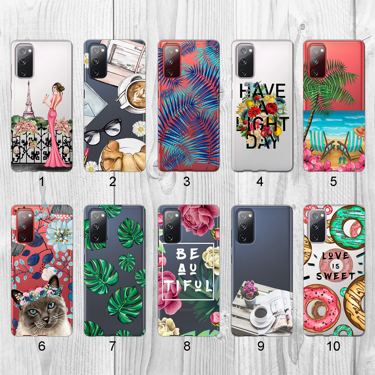 

Силиконовый чехол с рисунком для Samsung Galaxy S20 FE G780F (new collection)