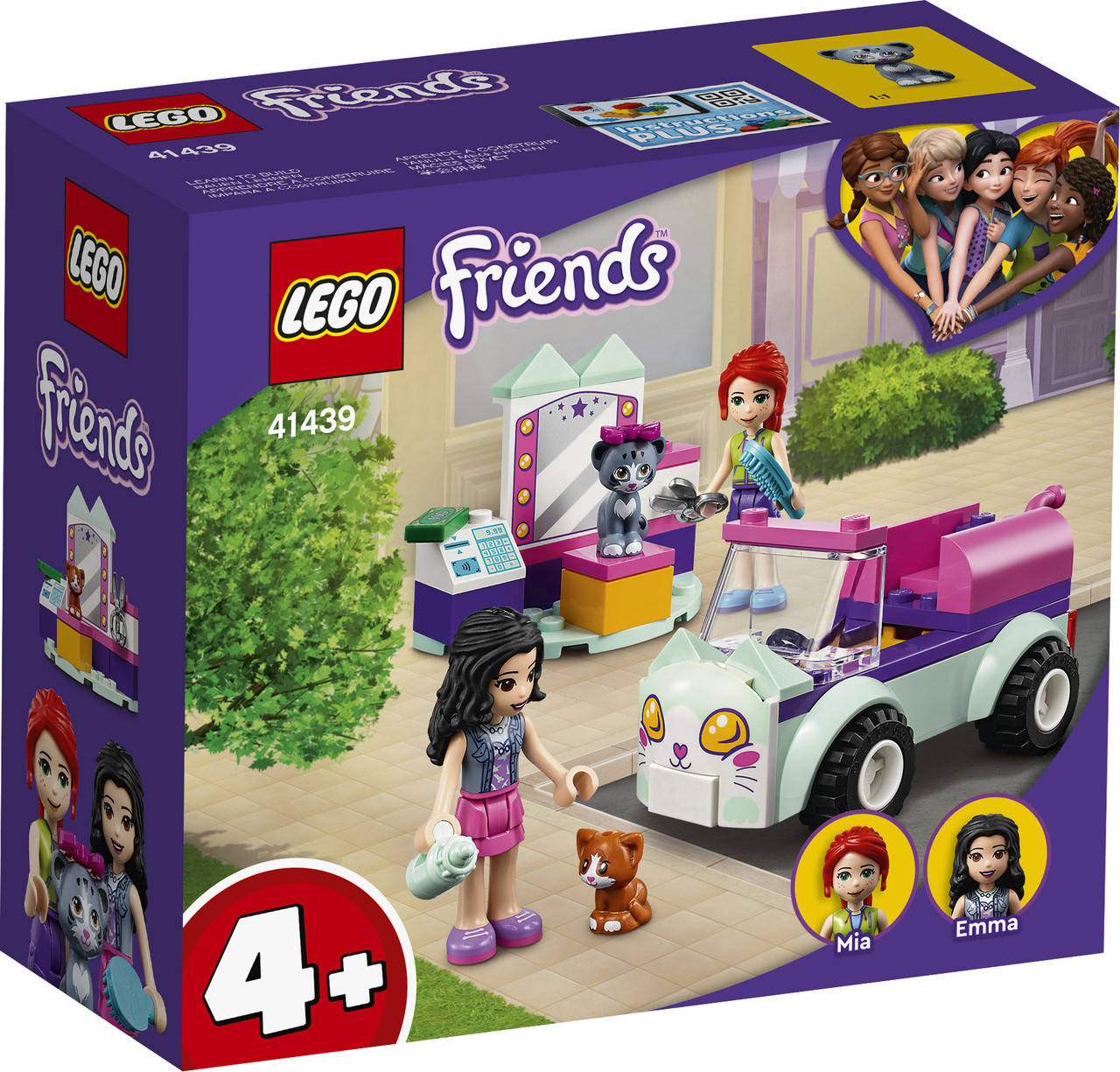 

LEGO ЛЕГО Friends Передвижная парикмахерская для кошек 41439
