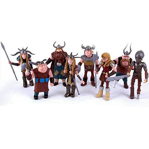 

Набор игрушек Викинги с мультфильма Как приручить дракона 3 Dragons