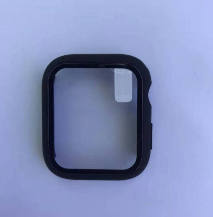 

Чехол с защитным стеклом для Apple Watch 4/5/6 38 mm Черный