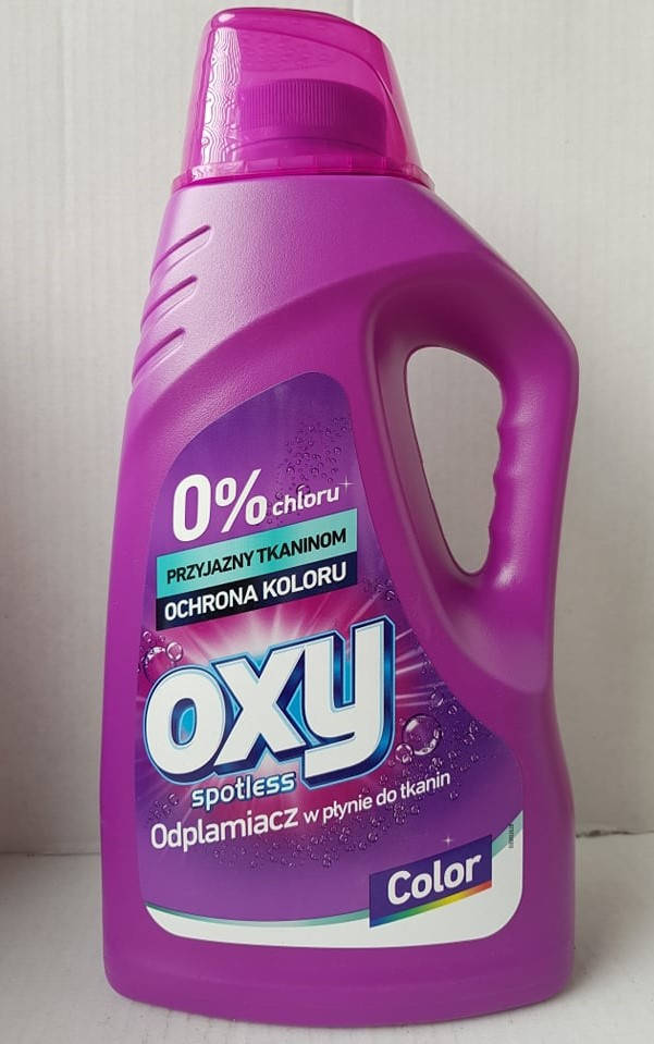 

Засіб для виведення плям для кольорових тканин Oxy spotless 1.9 л Польща оксі