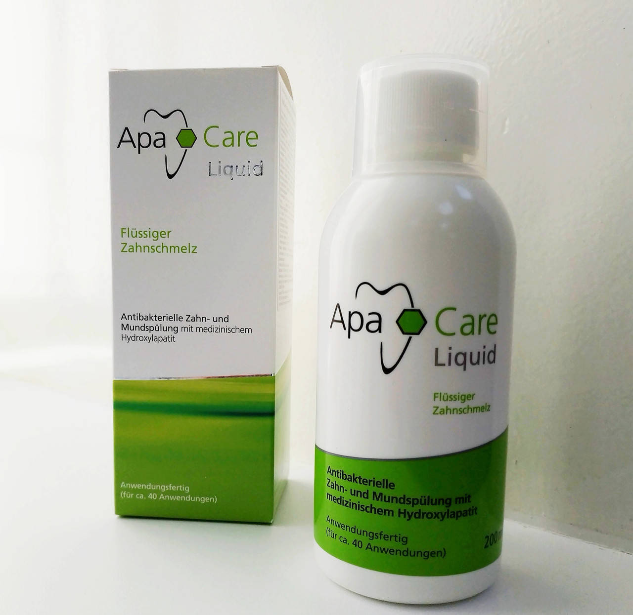 

Ополаскиватель для ротовой полости ApaCare "Жидкая эмаль", 200 мл