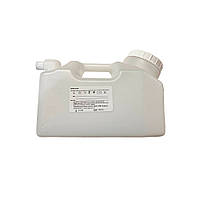 Контейнер для добової сечі 3 л з адаптером під вакуумну пробірку, білий з ручкою та градуюванням