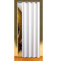 Двері гармошка глуха Vinci Decor MELODY 820х2030х6мм Арктично білий