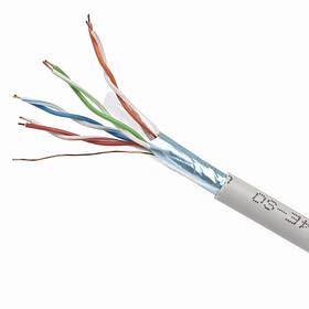 Екранований мережевий кабель CAT5e, 24AWG, 305 м Cablexpert FPC-5004E-SO - MegaLavka
