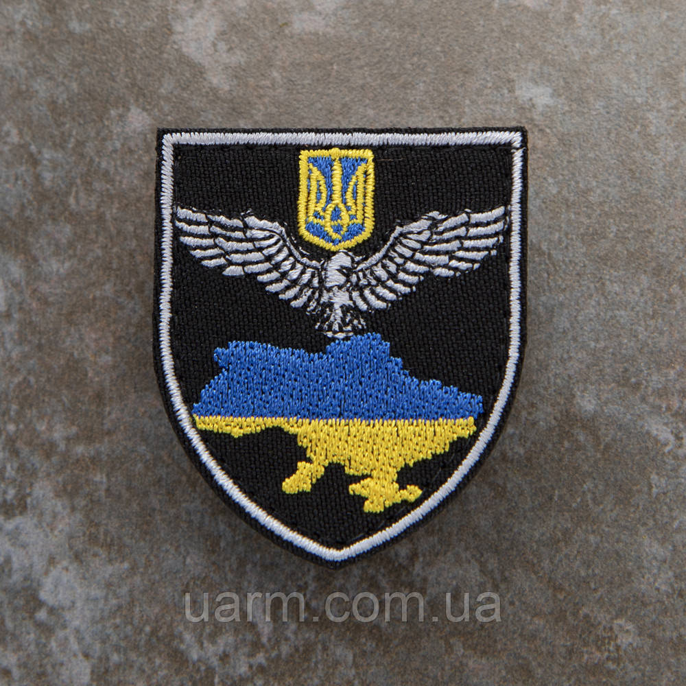 Шеврон кокарда НПУ Поліція особливого призначення 5,5 х 4,5 м, фото 1