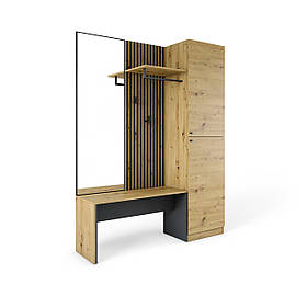 Передпокій 150 Емма-1 Артизан/ Антрацит СМ