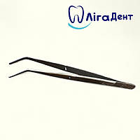 Пинцет стоматологический изогнутый