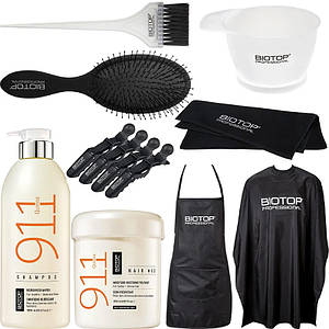 Набір для колориста Biotop 911 (шампунь і маска в комплекті)