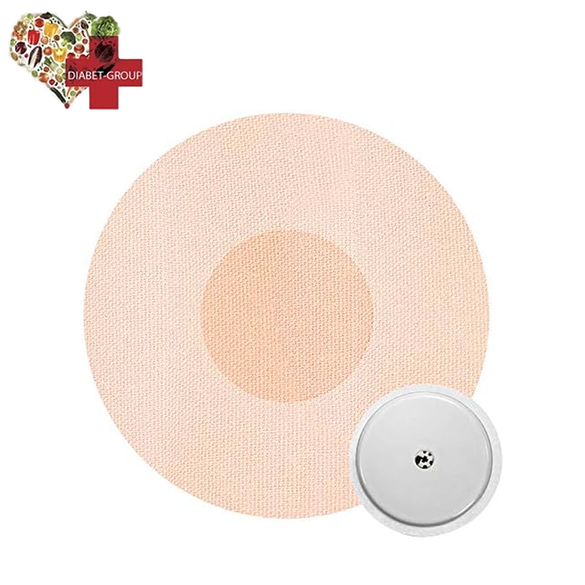 Тейпы бежевые для сенсоров Freestyle Libre 3 (5.2 см)