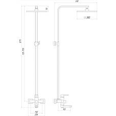 Душова система Globus Lux MILANO DS0026, фото 6