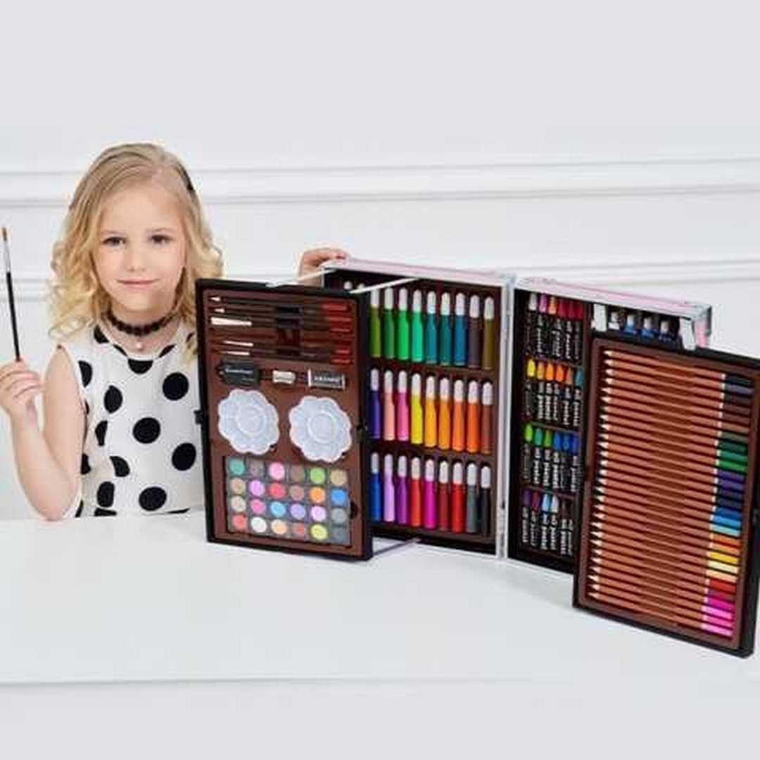 Набор художника в чемодане (145 ед), Набор художника для взрослых, STK ...