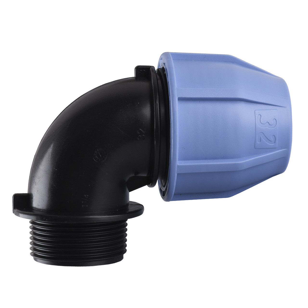 Колено ПНД Vsplast 32*1 1/4 ''  Н 4003