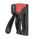 Степлер будівельний під скобу 11.3*0.70*6-14 мм INTERTOOL RT-0120 Степлери і скоби pwtl, фото 3