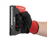 Степлер будівельний під скобу 11.3*0.70*6-14 мм INTERTOOL RT-0120 Степлери і скоби pwtl, фото 6