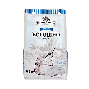 Борошно рисове жорнове Зелений Млин 500 г