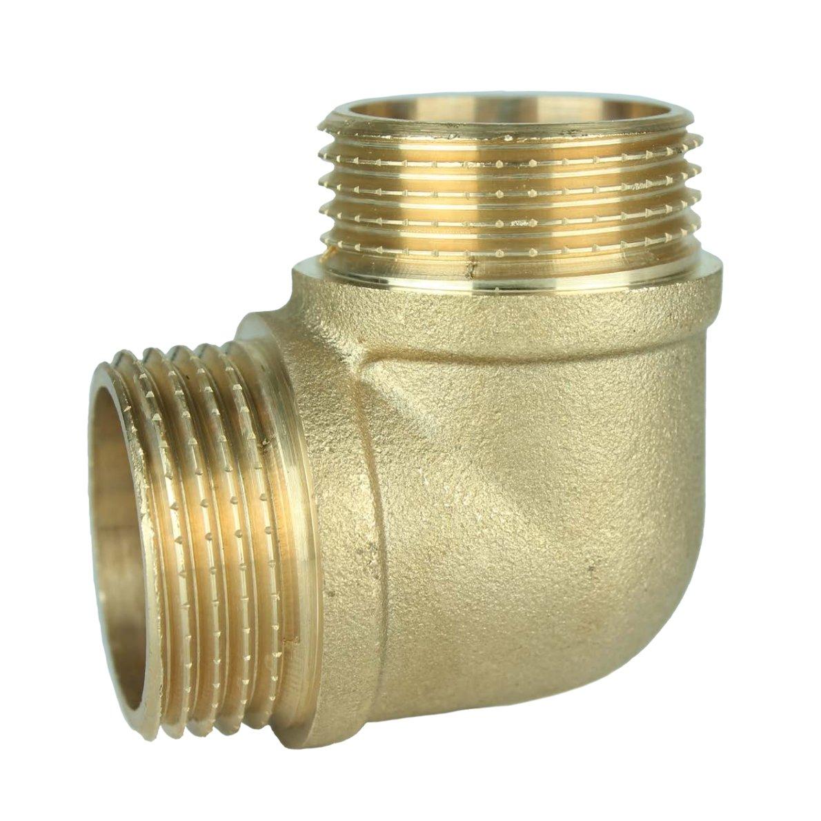 Куточок латунний 1 НР х 1 НР штампований А0131А VA