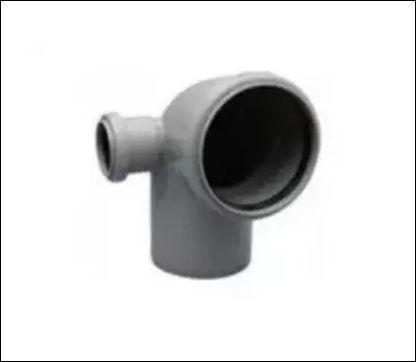 Коліно ПП Ду 110х90* з вих.на 50, фото 1