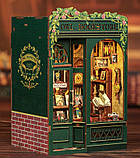Бук Нук Книгарня Сова Book Nook Owl Bookstore SD-02 Інтер'єрний конструктор 3D Румбокс, фото 5