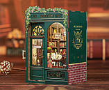 Бук Нук Книгарня Сова Book Nook Owl Bookstore SD-02 Інтер'єрний конструктор 3D Румбокс, фото 6