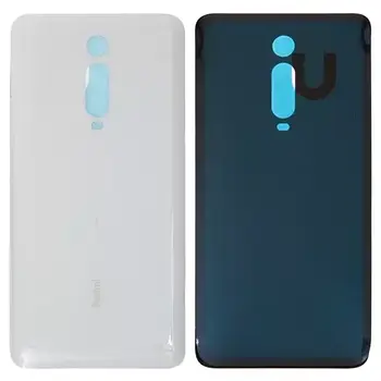 Задня панель корпусу для Xiaomi Redmi K20, Redmi K20 Pro, біла, Лого Redmi