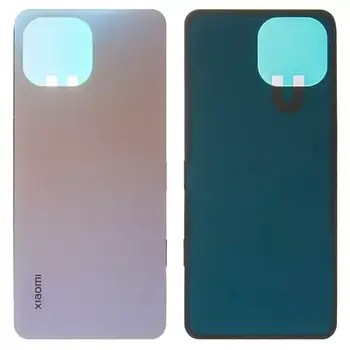 Задня панель корпусу для Xiaomi 11 Lite, 11 Lite 5G, 11 Lite 5G NE, рожева, M2101K9AG, peach pink