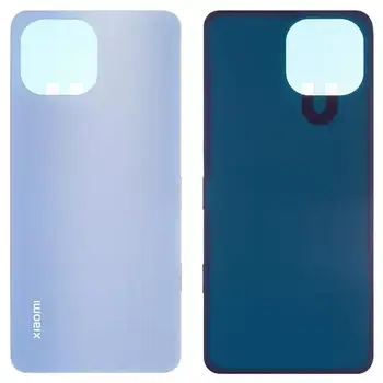 Задня панель корпусу для Xiaomi 11 Lite, 11 Lite 5G, 11 Lite 5G NE, блакитна, M2101K9AG, bubblegum blue