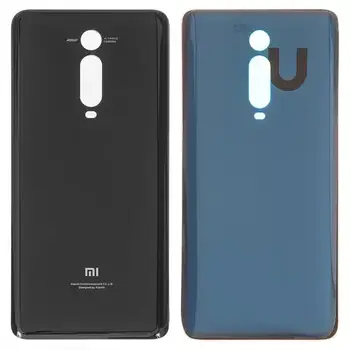 Задня панель корпусу для Xiaomi Mi 9T, Mi 9T Pro, чорна, Лого Mi, M1903F10G