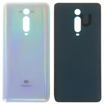 Задня панель корпусу для Xiaomi Mi 9T, Mi 9T Pro, біла, Лого Mi, M1903F10G