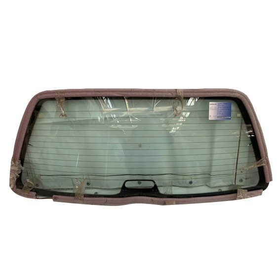 Скло Volkswagen Passat B3 (комбі, седан)1988 - 1993 Заднє з ел-обігрівом та отвором (комбі) , зелене