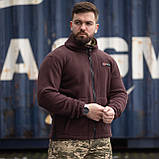 Куртка флісова чоловіча Grifon  Осло двохсторонній фліс шоколад-бежевий (M-ХXL), фото 3