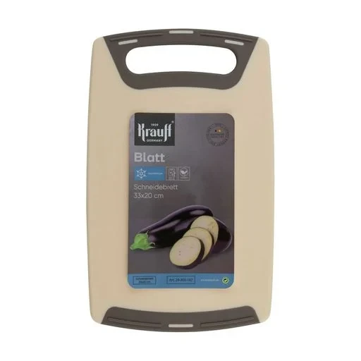 Дошка кухонна пластикова Krauff Blatt 32* 20 см бежева 29-305-107, фото 1