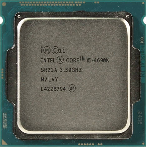 Процесор Intel Core i5-4690K 3.50-3.90GHz LGA1150 HD Graphics 4600 Б/В, фото 1