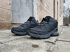 Чоловічі зимові кросівки з хутром Salomon XT-6 Gore-tex Grey сірі водонепроникні, фото 3