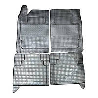 Килимки в салон гумові універсальні ELEMENT POLYTEP Classic, комплект 4 шт, чорні