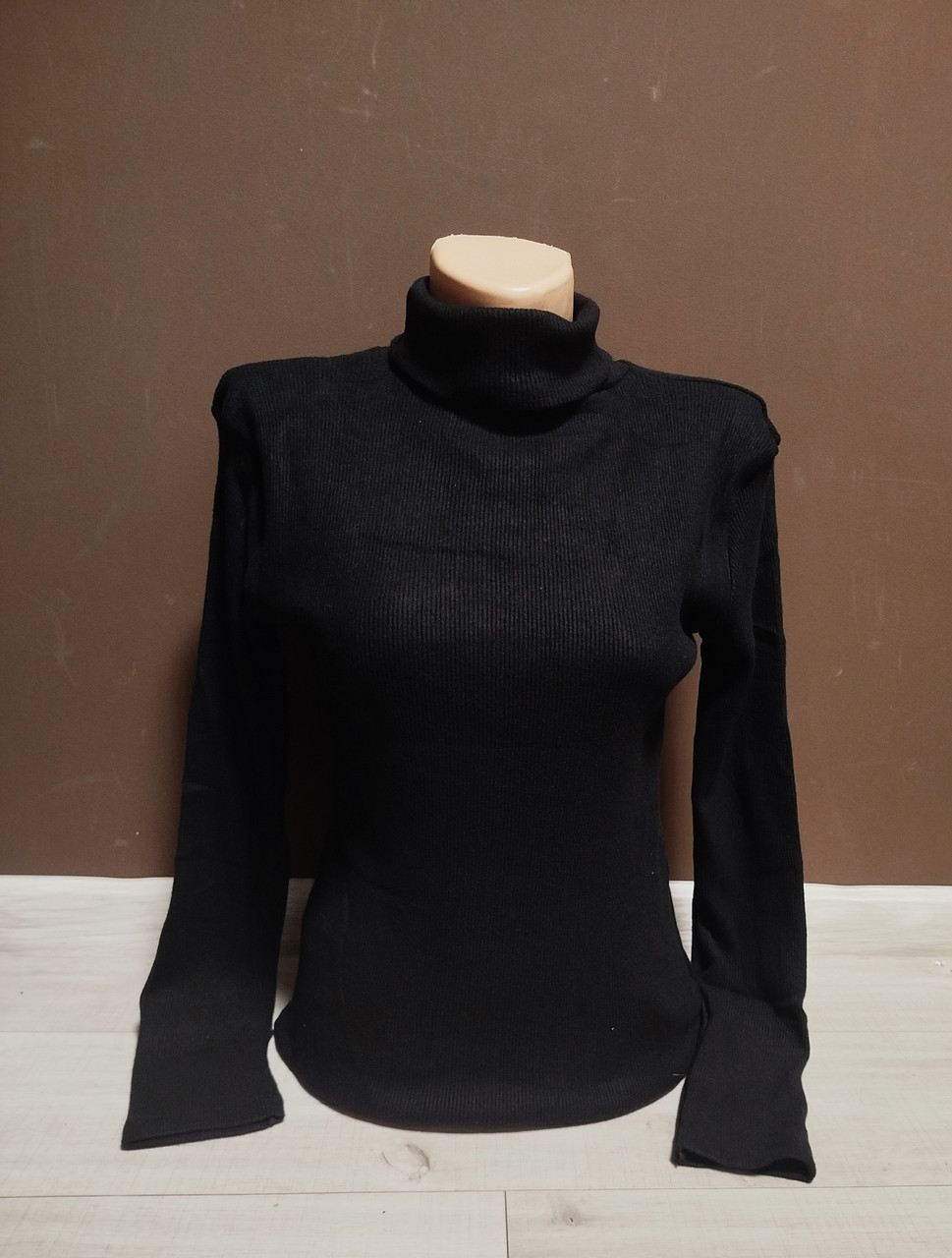 Жіночий гольф утеплений водолазка кашемір 42-48 чорний білий жовтий блакитний, фото 1