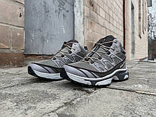 Чоловічі зимові кросівки з хутром Salomon XT-6 Gore-tex Beige бежеві водонепроникні, фото 2