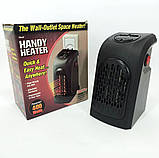 Повітряний тепловентилятор Handy Heater 400 Вт, Портативний MS-200 електричний міні-обігрівач, фото 8