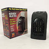 Повітряний тепловентилятор Handy Heater 400 Вт, Портативний MS-200 електричний міні-обігрівач, фото 3
